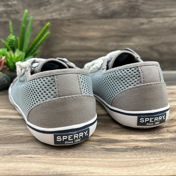 NIB Sperry Lounge LTT Mesh Griffin Slip On Sneaker 8.5M 39.5 Grey - Picture 8 of 12
